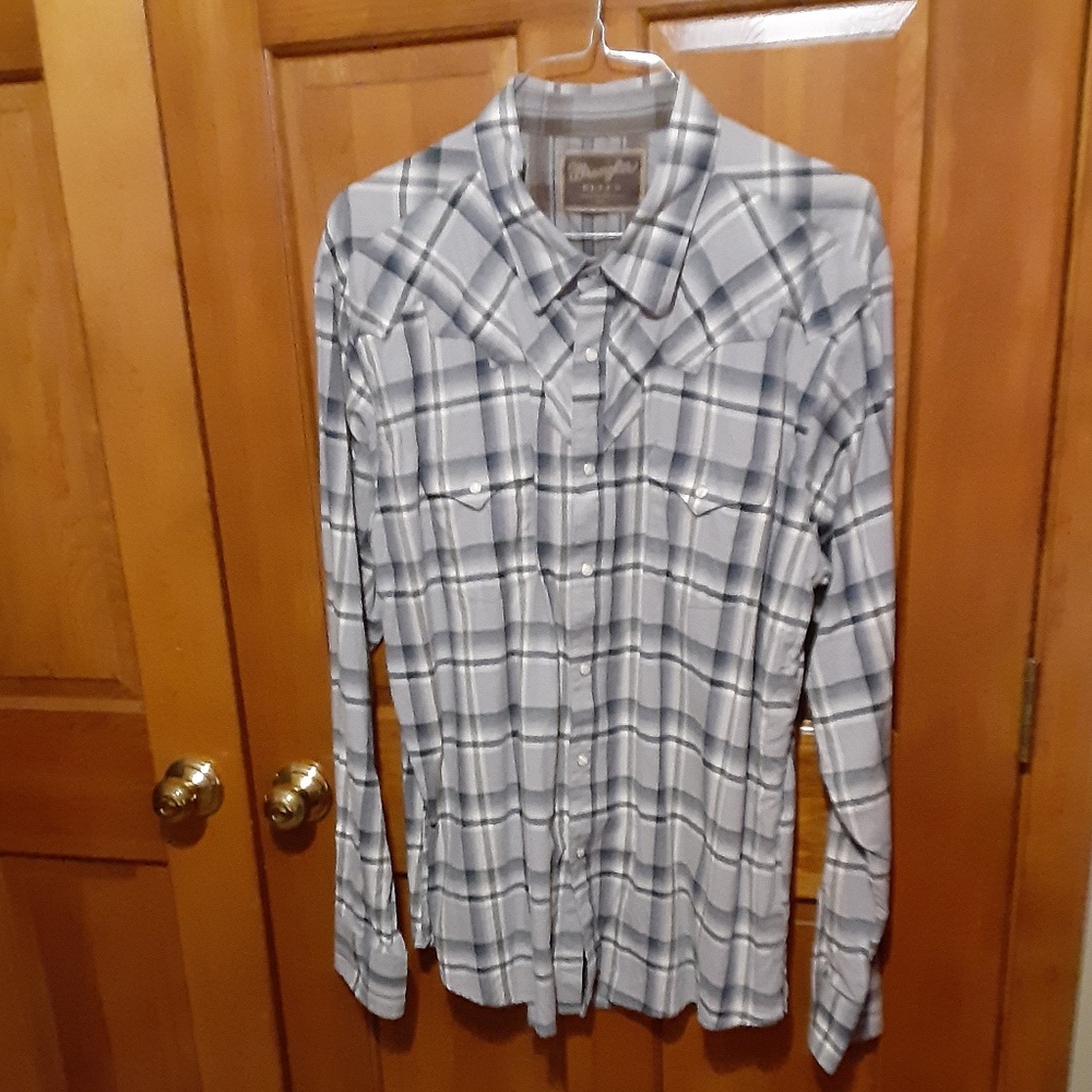 Wrangler Retro Premium Western Snap Down Shirt